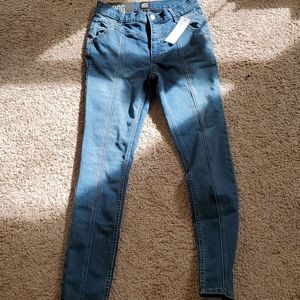 High rise jeans